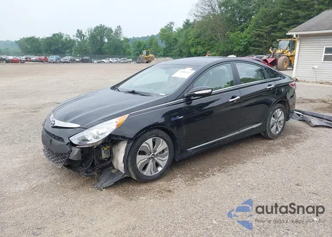 2013 Hyundai Sonata Hybrid from USA, damaged, VIN KMHEC4A48DA096252